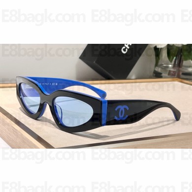 Chanel Nylon Cat Eye Sunglasses A71614 6056 03 2024
