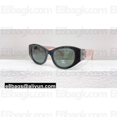 Chanel Acetate Oval Sunglasses A71618 CH5524 06 2024
