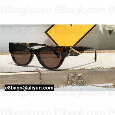 Fendi First Acetate Sunglasses FE40135I/F 02 2024