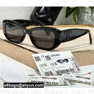 Chanel Acetate Rectangle Sunglasses A71526 5493 02 2024