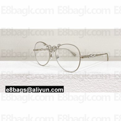 Chanel Metal & Strass Pilot Sunglasses A71582 CH9566B 05 2024