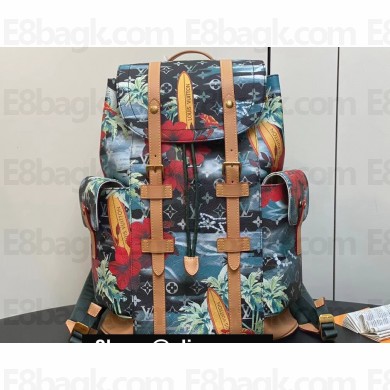 Louis Vuitton Monogram Surfin’ canvas Christopher MM Bag M24996 2024