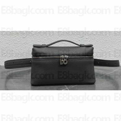 Loro Piana Extra Pocket L16 Belt Bag in Grained Calfskin 07