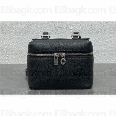 Loro Piana Extra Pocket Lipstick Bag in Grained Calfskin 03