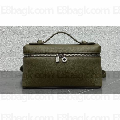 Loro Piana Extra Pocket L19 Bag in Grained Calfskin 25