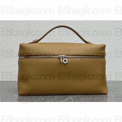 Loro Piana Extra Pocket L27 Bag in Grained Calfskin 10
