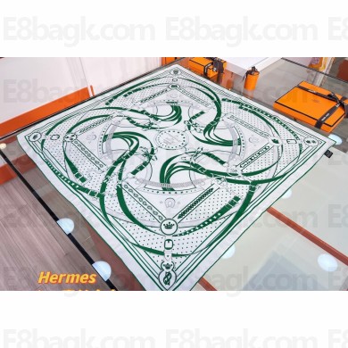 Hermes scarf 90x90cm in silk twill Top Quality 159 2024