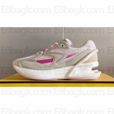 Fendi First 1 fabric trainers Sneakers Top Quality Pink 2024