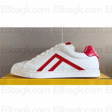 Fendi Men's leather low-tops Sneakers Top Quality 03 2024