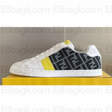 Fendi Men's leather low-tops Sneakers Top Quality 18 2024
