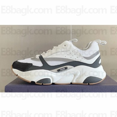 Dior Technical Mesh and Smooth Calfskin B22 Men's Sneakers Top Quality 28 2024