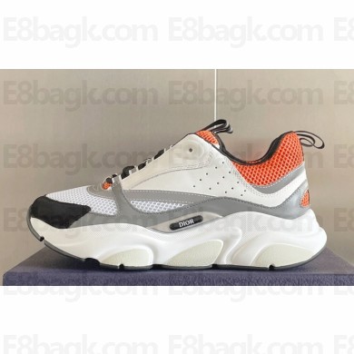 Dior Technical Mesh and Smooth Calfskin B22 Men's Sneakers Top Quality 31 2024