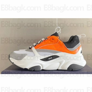 Dior Technical Mesh and Smooth Calfskin B22 Men's Sneakers Top Quality 57 2024