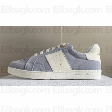Dior Calfskin and Suede Star Sneakers Top Quality 05 2024