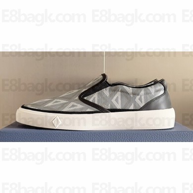 Dior Smooth Calfskin and Nubuck B101 Women/Men Slip-On Sneakers Top Quality 03 2024