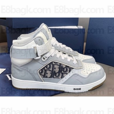 Dior Smooth Calfskin B27 Women/Men High-Top Sneakers Top Quality 03 2024