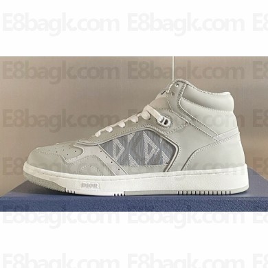 Dior Smooth Calfskin B27 Women/Men High-Top Sneakers Top Quality 11 2024