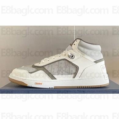 Dior Smooth Calfskin B27 Women/Men High-Top Sneakers Top Quality 17 2024