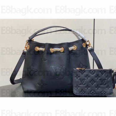 Louis Vuitton Monogram Empreinte leather Summer Bundle Bag M47209 Black 2024