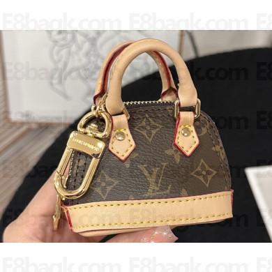 Louis Vuitton Micro Alma Bag Charm and Key Holder M00995