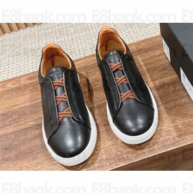 Ermenegildo Zegna Triple Stitch™ deerskin Men's sneakers 07 2024