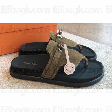 Hermes Empire Women/Men sandals with iconic Kelly buckle 15 2024