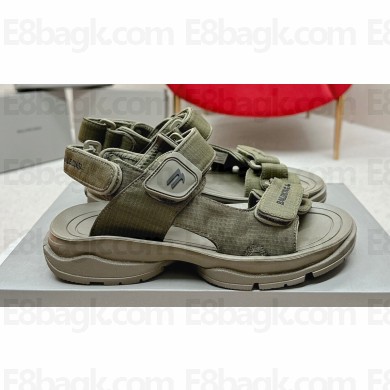 Balenciaga Tourist Women/Men Sandal in technical material 03 2024