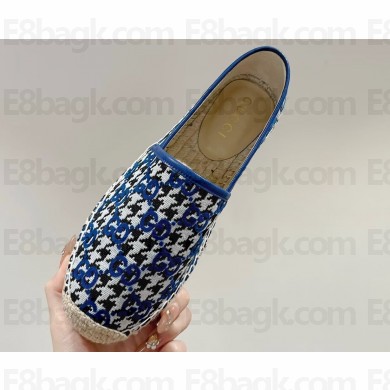 Gucci Canvas GG Espadrilles Blue 2024