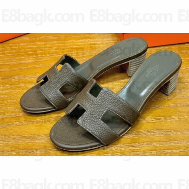 Hermes Heel 5cm Oasis Sandals in Togo Leather (original quality) 29