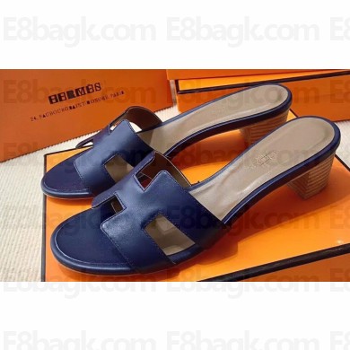 Hermes Heel 5cm Oasis Sandals in Swift Box Calfskin (original quality) 60