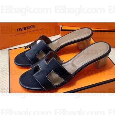 Hermes Heel 5cm Oasis Sandals in Swift Box Calfskin (original quality) 66