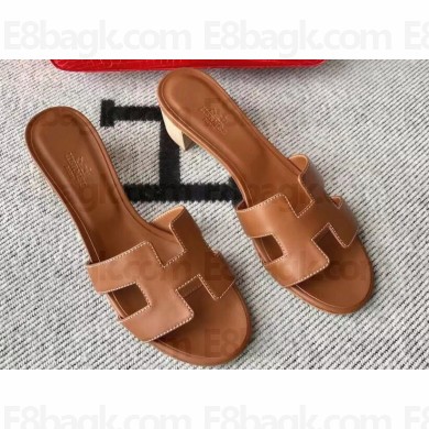 Hermes Heel 5cm Oasis Sandals in Swift Box Calfskin (original quality) 28