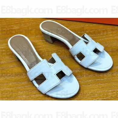 Hermes Heel 5cm Oasis Sandals in Swift Box Calfskin (original quality) 46