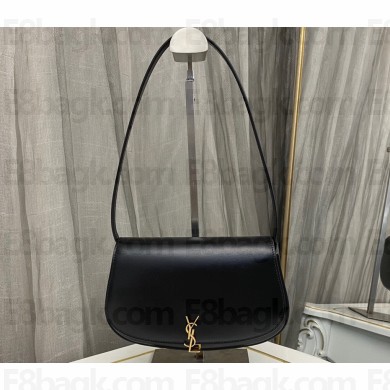 Saint Laurent VOLTAIRE BOX Leather Mini Shoulder Bag 779642 Black 2024