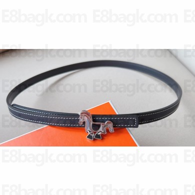Hermes Tornade belt buckle & Reversible leather strap 13 mm 04