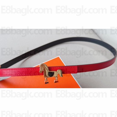 Hermes Tornade belt buckle & Reversible leather strap 13 mm 07