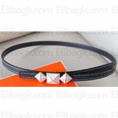 Hermes 1925 belt buckle & Reversible leather strap 13 mm 06