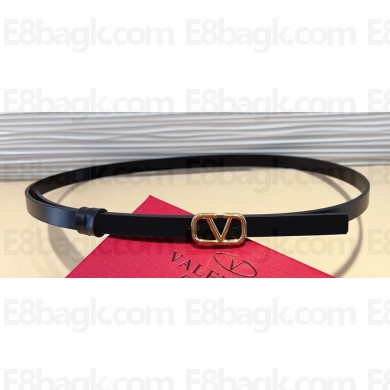 Valentino Vlogo Signature Reversible Belt In Metallic And Shiny Calfskin 10 mm 07