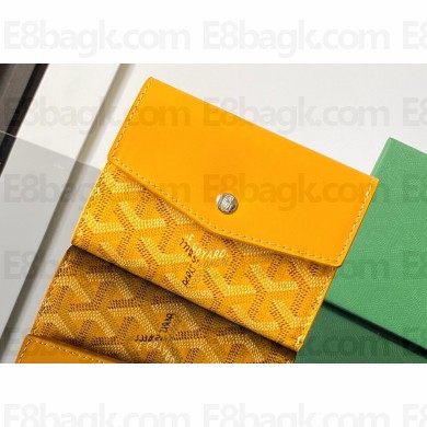 Goyard Saint-Gabriel wallet Yellow