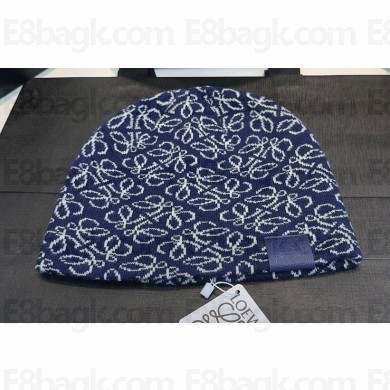 LOEWE beanie Hat in wool knitted 24 2024