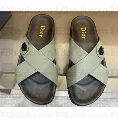 Dior Alias Men's Sandals Khaki 01 2024