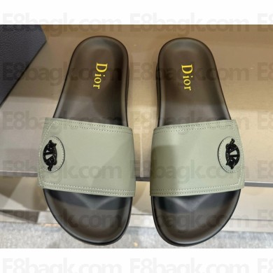 Dior Alias Men's Sandals Khaki 02 2024