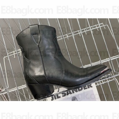 Celine Heel 4.5cm Chelsea Boot In Calfskin Black 2024