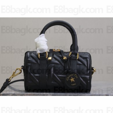Dior Groove 16 Bag in Black Graphic Cannage Calfskin 2024