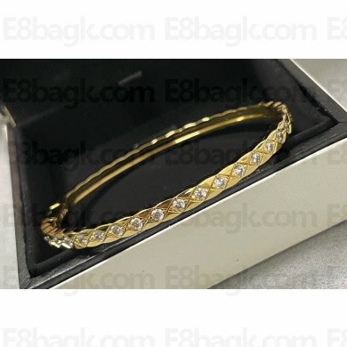 Chanel Coco Crush Bracelet Yellow Gold with All diamonds 2024