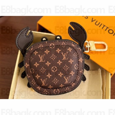 Louis Vuitton LV Crab Bag Charm Monogram canvas 2024