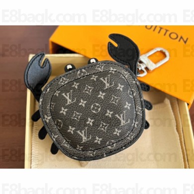 Louis Vuitton LV Crab Bag Charm Monogram Eclipse canvas 2024