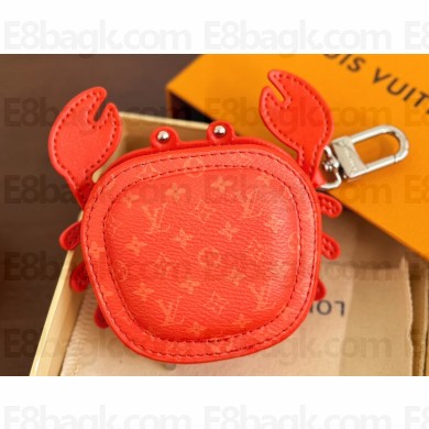 Louis Vuitton LV Crab Bag Charm M01929 Orange 2024