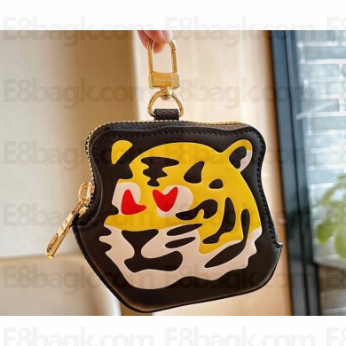 Louis Vuitton Tiger Coin Card Holder M81078 Yellow 2024