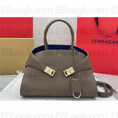 Ferragamo Hug handbag (S) Clay